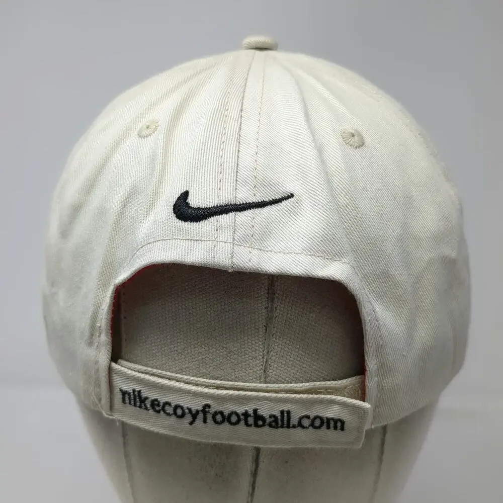 Nike Baseball Cap Beige One Size Coach of the Year Clinic Football Strapback Hat